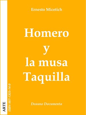 cover image of Homero y la musa Taquilla
